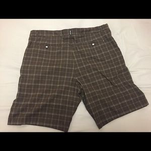Hurley Vintage Style Plaid Shorts